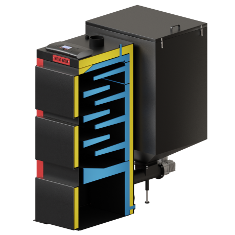 Metal-Fach SZTOKER 20 - котел автоматический угольный (пеллетный)