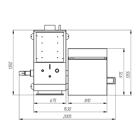 КТМ 80 - котел автоматический угольный (пеллетный)