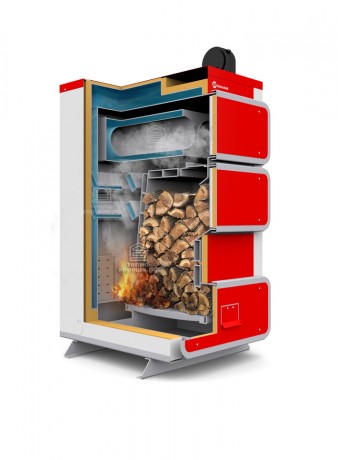 Heiztechnik Q Plus DR 20 - котел длительного горения твердотопливный