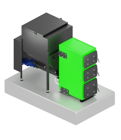 ВСКЗ-ТЕРМИТ 200 - котел автоматический на щепе и опилках