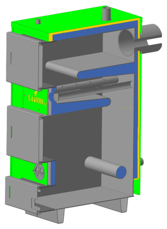 Lavoro K-52 - котел твердотопливный длительного горения