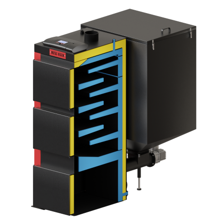 Metal-Fach SZTOKER 35 - котел автоматический угольный (пеллетный)