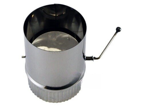 Компакт LAVA - шибер поворотный нерж. 0,8 мм