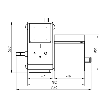 КТМ 90 - котел автоматический угольный (пеллетный)