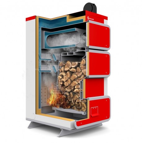 Heiztechnik Q Plus DR 30 - котел длительного горения твердотопливный