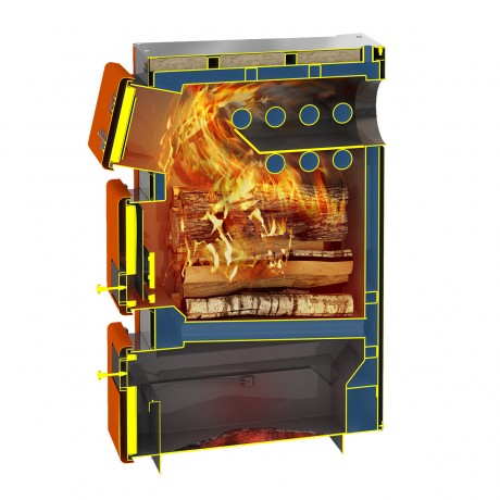 Куппер ПРО-28 (2.0) - твердотопливный котел