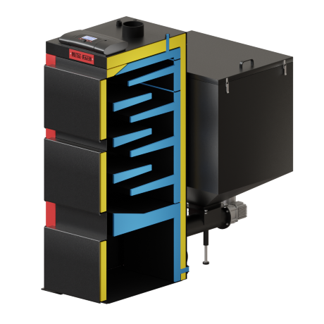 Metal-Fach SZTOKER 50 - котел автоматический угольный (пеллетный)