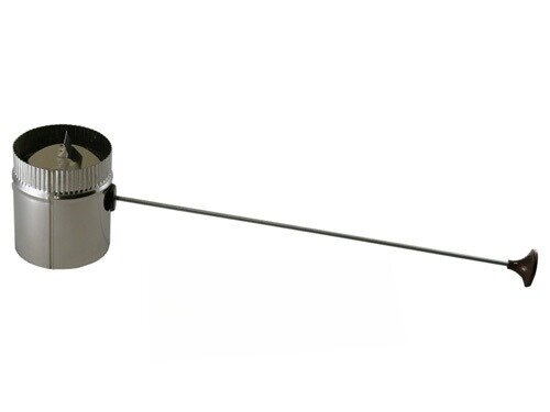 Компакт LAVA - шибер поворотный со шпилькой нерж. 0,8 мм