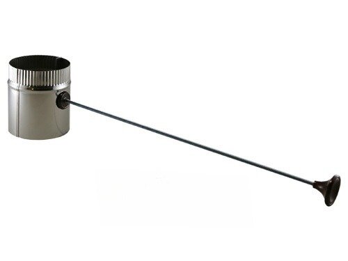 Компакт LAVA - шибер поворотный со шпилькой нерж. 0,8 мм