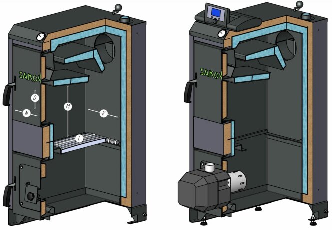 SAKOVICH PELLET STANDART 35 - котел пеллетный автоматический