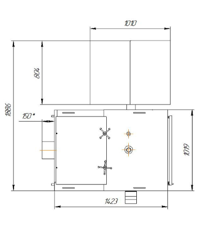 КТМ 200 - котел автоматический угольный (пеллетный)