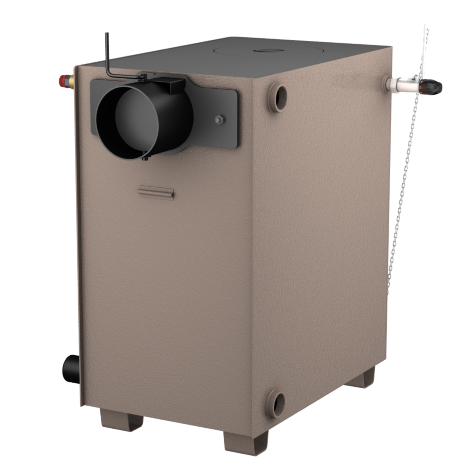 СТЭН Каракан 20 ТПЭ - котел твердотопливный с варочной поверхностью