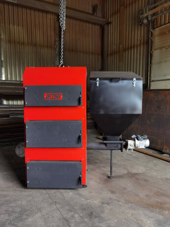 КТМ 300 - котел автоматический угольный (пеллетный)