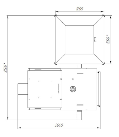 КТМ 300 - котел автоматический угольный (пеллетный)