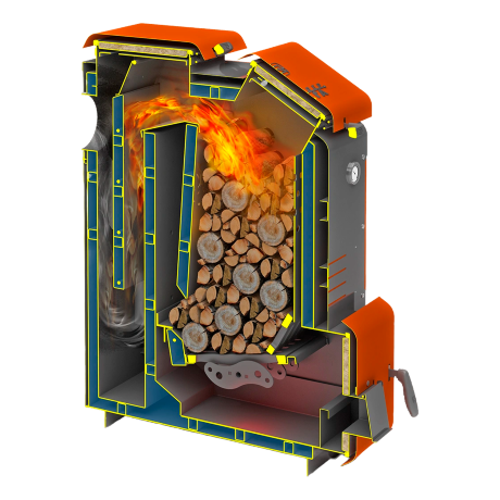 Куппер МЕГА-20 - твердотопливный котел