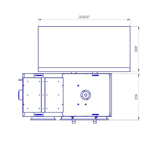 КТМ 400 - котел автоматический угольный (пеллетный)