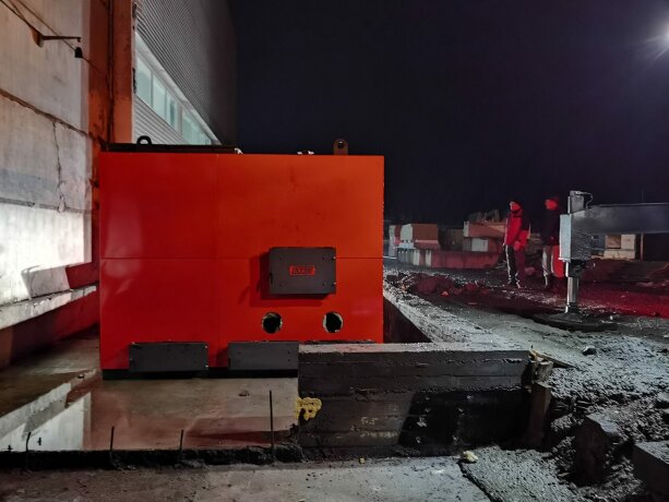 КТМ 400 - котел автоматический угольный (пеллетный)