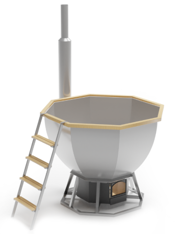 ГлавЧан (7-10 персон) - банный чан с увеличенной печью