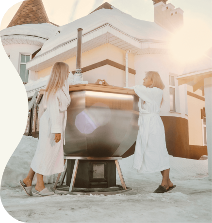 ГлавЧан (7-10 персон) - банный чан с увеличенной печью