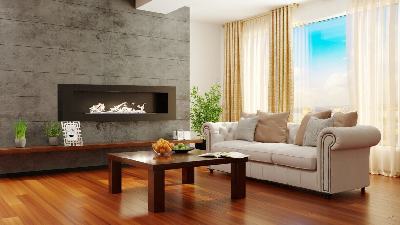 Русский огонь Лофт 2100N - биокамин настенный