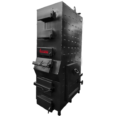 Гибрид 300 кВт - котел твердотопливный длительного горения