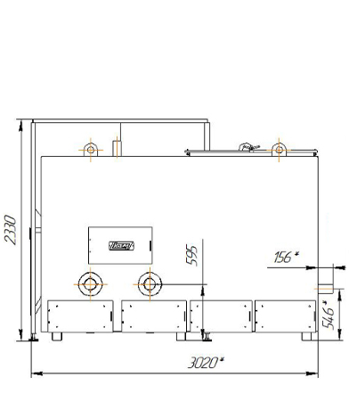 КТМ 500 - котел автоматический угольный (пеллетный)