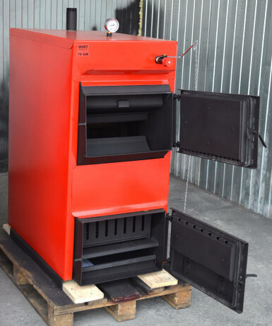 WIRT Smart 70 - котел длительного горения твердотопливный