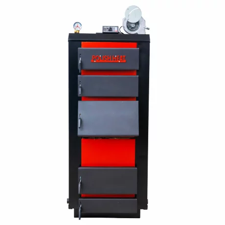 POLISH HEAT КО80ГК (утепленный) - котел твердотопливный полуавтоматический