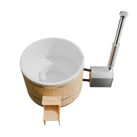 Костромской Бондарь BondarSpa (4-6 персон) - купель с внешней печью