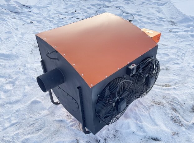 ТЕПЛОФЕН 200 - теплогенератор на отработке автоматический