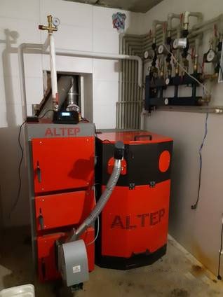 Altep Duo Uni Pellet 120 - котел пеллетный автоматический