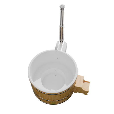 Костромской Бондарь BondarSpa (6-8 персон) - купель с внешней печью