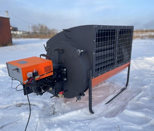 ТЕПЛОФЕН 300 - теплогенератор на отработке автоматический