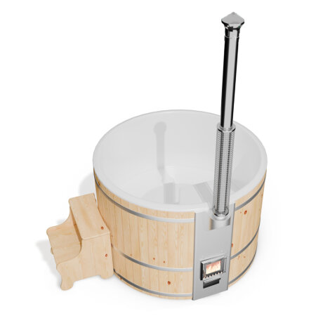 Костромской Бондарь BondarSpa (3-4 персоны) - купель с встроенной печью