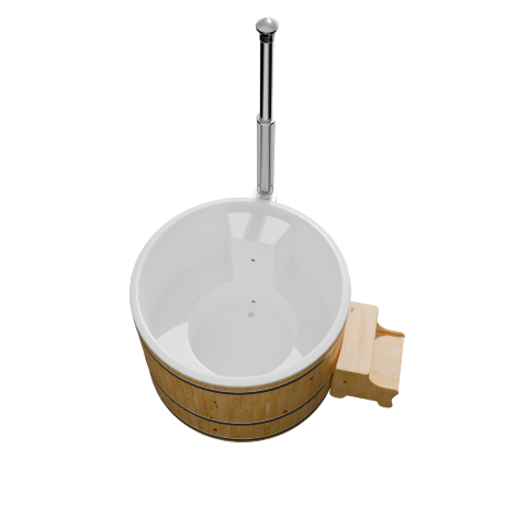 Костромской Бондарь BondarSpa (3-4 персоны) - купель с встроенной печью