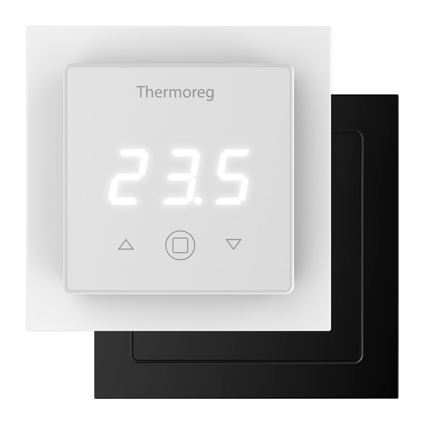 Thermoreg TI-300 - терморегулятор электронный сенсорный чёрный и белый